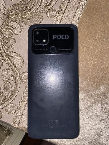 mini printer: Poco C40, rəng - Qara, Barmaq izi — 1
