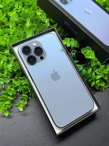 macbook pro m4 pro: IPhone 13 Pro, 128 GB, Mavi, Zəmanət, Simsiz şarj, Face ID — 1