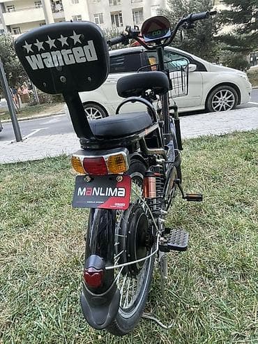 Elektrik velosipedlər: Elektrik velosipedi – MANLIMA şəhər modeli - Güclü arxa mərkəz — 3