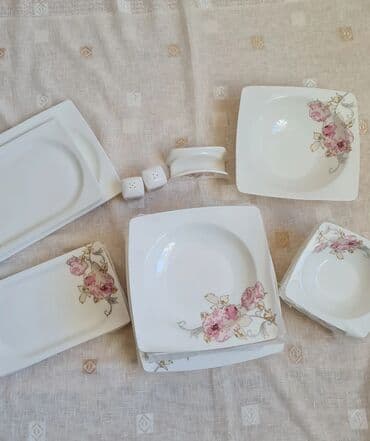 детские глубокие тарелки: Тарелки, Набор из 6 шт., цвет - Белый, Фарфор, Турция — 2