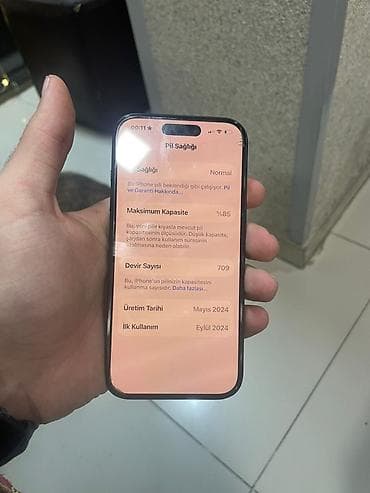 iphone 15 ikinci əl: IPhone 15, Qara — 7