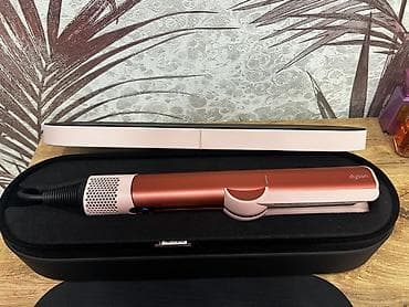 Ventilyatorlar: Dyson Airstrait (rəng: mis/çəhrayı) – saç quruducu + düzləşdirici bir — 2