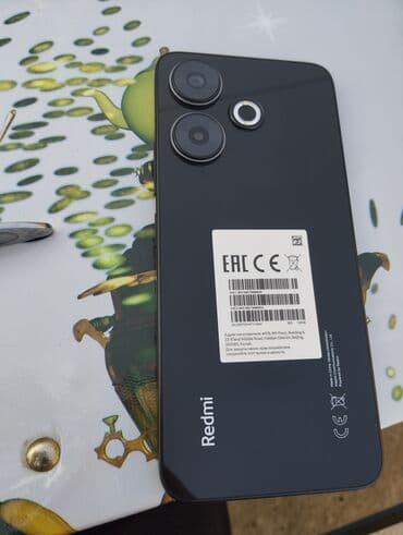 monitor ekran: Redmi 13, 128 GB, rəng - Qara, Barmaq izi — 1