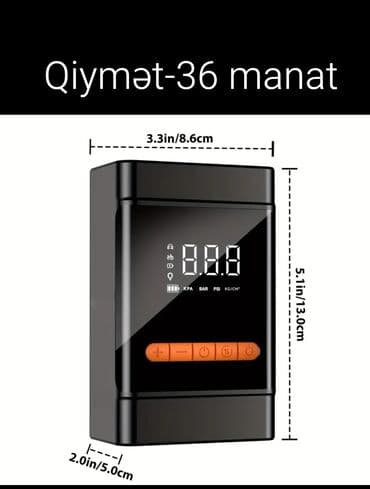 аккумуляторы для машины: Hava Kompresoru, Təkər Şişirici, 150PSI. Yenidən Şarj Edilən Batareya — 1