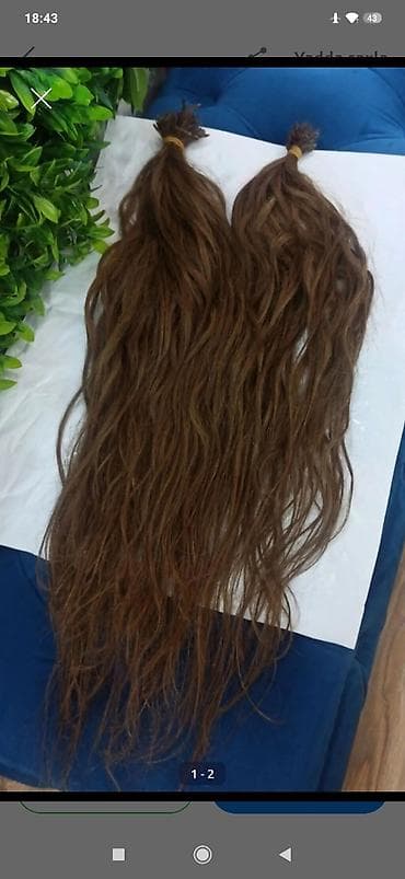 təbbi saç: Taxma saçlar, Təbii, Yeni — 2