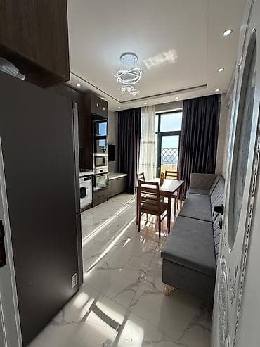 basenili evler: Qara-Qarayev metrosunun duz yani. 3 otaq 116 kv. Menzil 19 mertebenin — 1