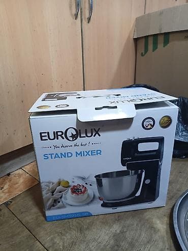 Mikserlər: Eurolux Stand Mixer – EU-SM3916LSB - Güclü stasionar mikser: xəmir — 1