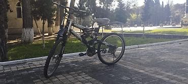 24 vesebet: Dağ velosipedi – 26” təkərli, tam amortizasiy - Çərçivə: tam asqılı — 3