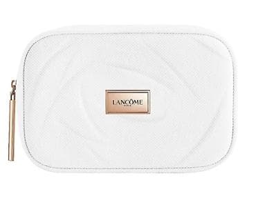 kosmetika üçün çantalar: Lancôme kosmetik çantası – ağ rəngdə, kompak və zərif dizayn - Brend — 1