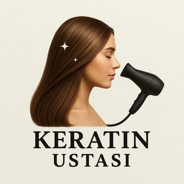 qadinlar ucun is: Keratin Ustası – professional saç baxımı və hamarlama xidməti. - — 1