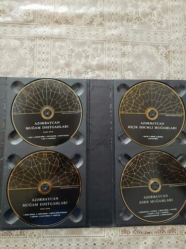 zeynep bastık baku: "Azərbaycan muğamı", 9 audio-vizual (qızılı rəng) disklərdən ibarət — 3