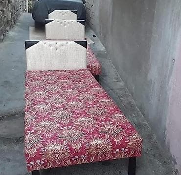 Şlanqlar: Təzə çarpayılar 1 neferlil çarpayılar 60 manat . 2 nəfərlik taxt 110 — 3