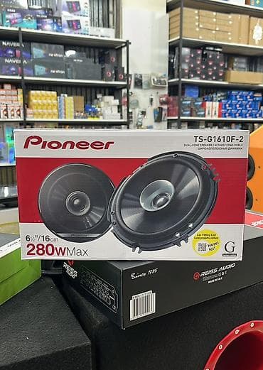 Pioneer TS-G1610F-2 avtomobil akustikası - Tip: İki konuslu