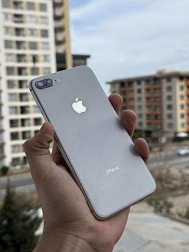 IPhone 8 Plus, 64 GB, Ağ, Barmaq izi