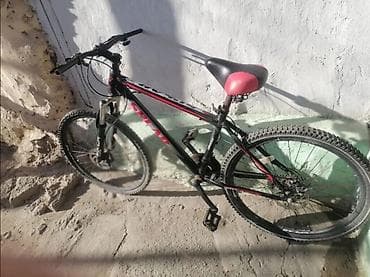 MTB velosiped – 26” təkərlər, disk əyləclər, ön amortizatorlu çəngəl