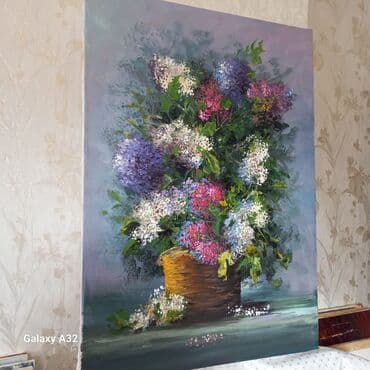 ketan uzerinde resimler: Ölçü 60/80. Resm eseri,Tablo,Kartina.  Səhifəyə daxil olun digər — 1