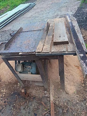 taxt doşəkləri: Ağac emalı üçün stasionar diskli dəzgah - Güclü elektrik mühərriki — 1