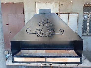 barbeku: Manqal, Kömür, Kərpicli — 1