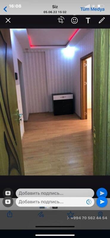 снять квартиру в баку долгосрочно: Xırdalanda Grandmarta yaxın 16 mertebeli binanın 2-cı mərtəbəsində — 3