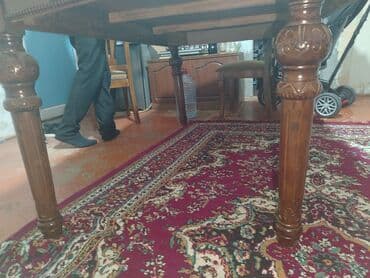 stul satisi: Qonaq masası, Açılmayan, Taxta, Dördbucaq masa — 5