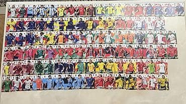 Panini Dünya Çempionatı futbol kartları kolleksiyası - Böyük formatlı — 1