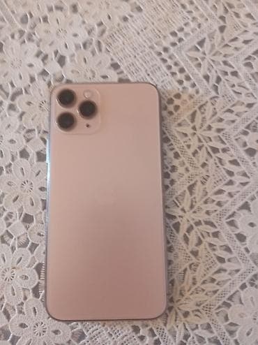 17 pro 256 en ucuz: IPhone 11 Pro, 64 GB, Qızılı, Face ID — 1