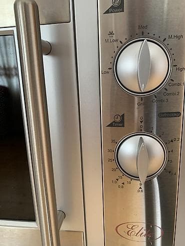 kondisioner satilir islenmis: Mikrodalğalı soba Quraşdırılan, Qril ilə, rəng - Gümüşü — 3