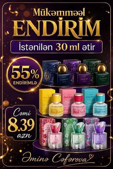 black leather parfum: Faberlic ətirləri və baxım məhsulları - Beauty Café Cherry qadın — 2
