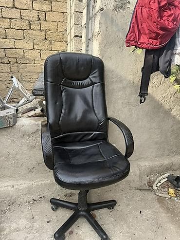 tək masa: Təkərli, Qolları tənzimlənmir, Süni dəri — 1