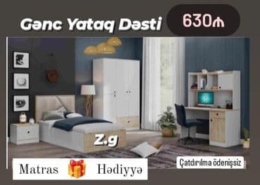 uşaq kral kostyumları: *Gənc Yataq Dəsti 💫630Azn* ✔️Material:Rusiya Laminat 18/lik ◽Rəng — 1