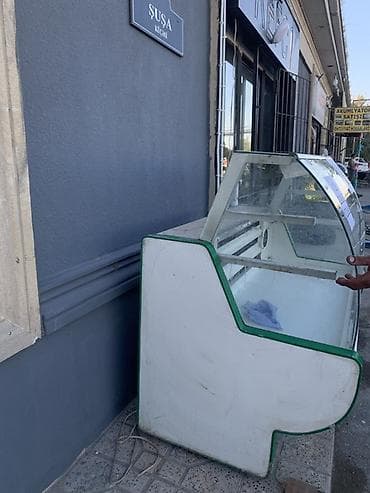 ucuz vitrin: Soyuducu vitrin (ticarət vitrini) - Ön şüşəli, üstü açıq servis tipli — 3