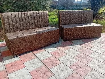 kafe mebel: Divan, Bazasız, Açılmayan — 3