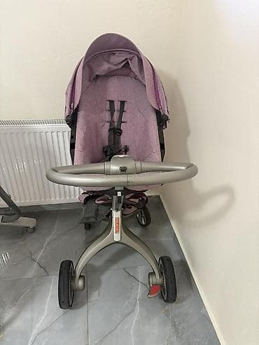 uşaq çantalar: Uşaq arabası – 3 təkərli, yüksək oturacaqlı model (Stokke tərzində — 1