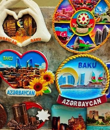 sharm: Milli suvenirlər. Maqnitlər. Yeni. Ünvan Amay ticarət mərkəzi ağ — 2