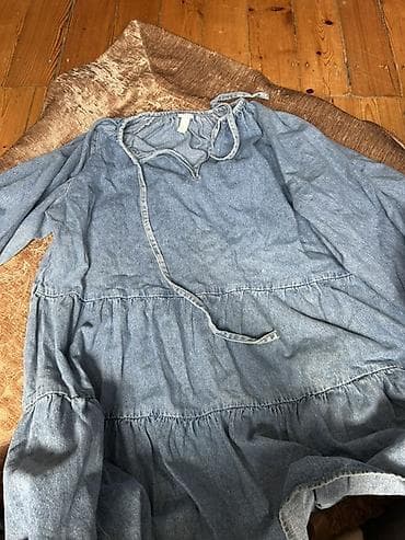 bala at: H&M denim don (jeans parçadan) qadın paltarı - Brend: H&M - — 2