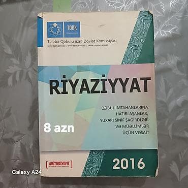 Riyaziyyat hazırlıq və test topluları paketi - TQDK “Riyaziyyat”