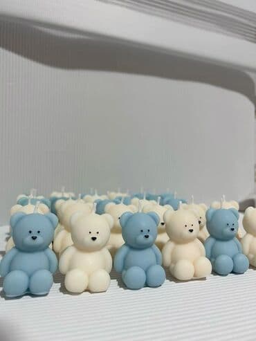 maqnit: Fiqur, Gips, rəng - Ağ — 5