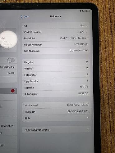 apple magic: Apple iPad Pro 11" (2‑ci nəsil) – Space Gray neg ve kiredit mumkundur — 5