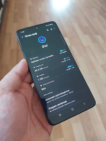 Samsung Galaxy A51, 64 ГБ, цвет - Синий, Сенсорный, Отпечаток пальца, Две SIM карты — 5