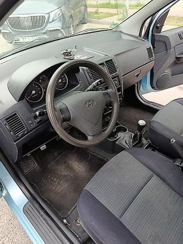 brabus disk: Hyundai Getz, açıq mavi rəng, 5 qapı, şəhər üçün ideal kompaktafto — 4
