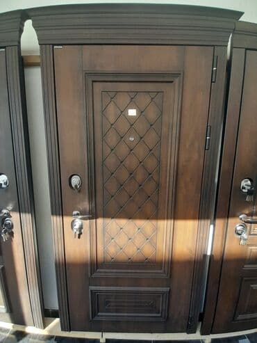 двери для дома: Новый Межкомнатная дверь 90х205 см C замком и рамой, C гарантией, Платная установка, Бесплатная доставка, Платная доставка, Доставка в районы — 16