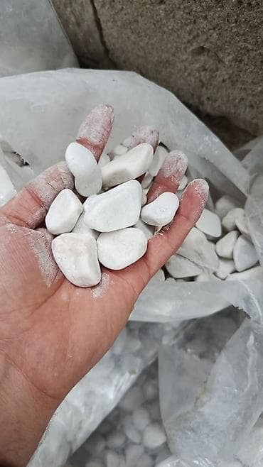 dibcek qablarin satisi: ⚪ DEKORATİV AĞ DAŞ SATIŞI ⚪ Dekorativ ağ daşlar bağ, həyət, villa və — 2