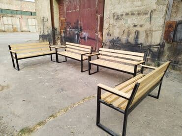 Sifarişlə bağ yelləncəkləri: Söykənəcək ilə, Qollu, Taxta, Azərbaycan, Kredit yoxdur — 4