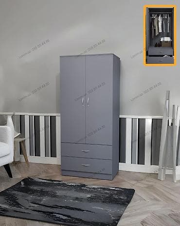 bal: 2 Qapılı Dolab Kiçik məkanlar üçün ideal həll. Kompakt ölçü və şık — 1