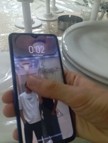 сенсорный экран на телефон fly 506: Redmi 8A Pro, 128 GB, rəng - Göy, Sensor — 1