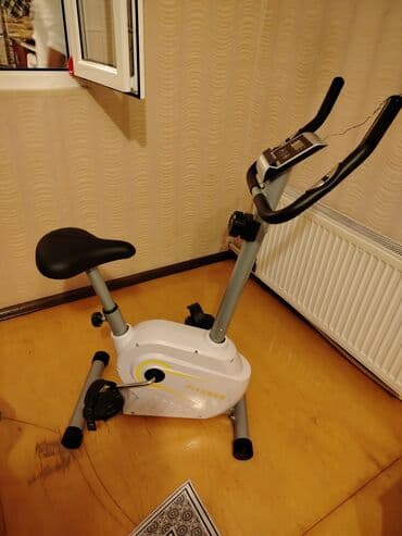 Maskalar, eynəklər: Stasionar velotrenajor – FITNESS - Kompakt və səssiz maqnitli sistem — 2