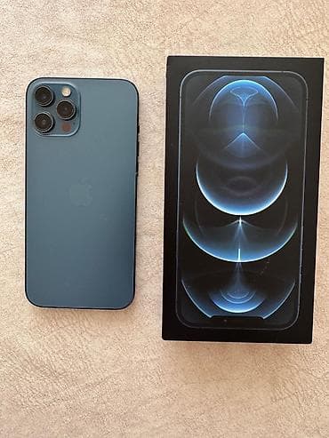 ucuz iphone 7: Iphone12promax pacific blue hec bir prablemi yoxdu pil76 yaddaş 128GB — 1