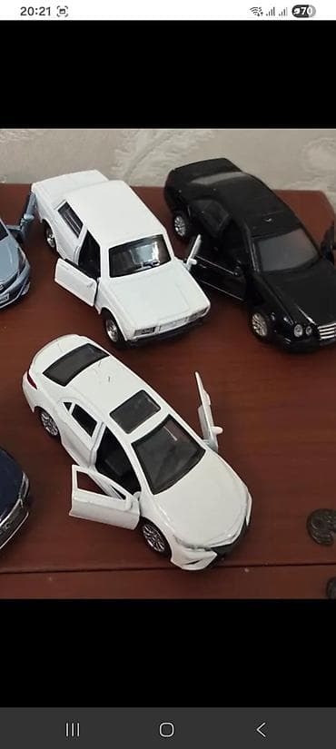 Oyuncaq maşın kolleksiyası – müxtəlif modellər - Miqyaslı die-cast və — 3
