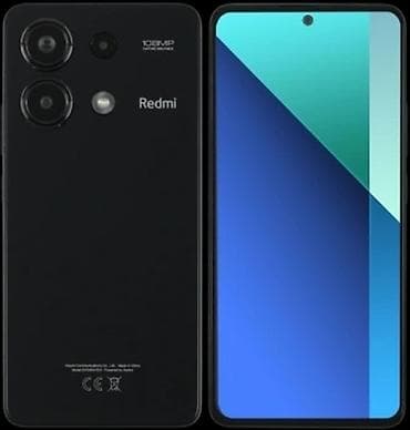 Redmi Note 13, 128 GB, rəng - Qara, Sensor