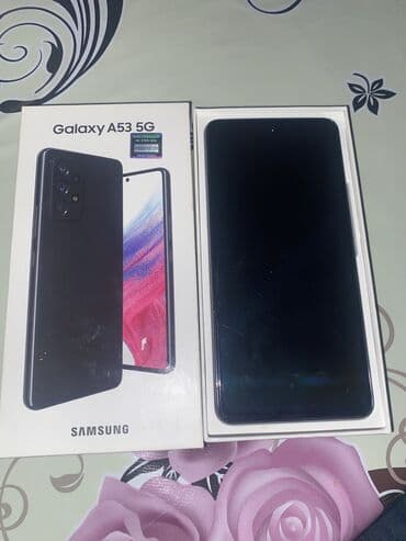 ikinci əl iphone 11: Samsung Galaxy A53 5G, 128 GB, rəng - Qara — 1